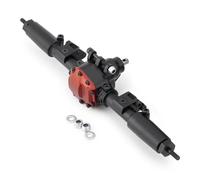 QAWRYV RC Axle Models For Axial For SCX10 II 90046 1/10 Front Rear Axle CNC Metal Straight Complete RC Crawler Car Model Accessories Assemble(Rear)