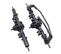 QAWRYV RC Axle Models For Axial For SCX10 II 90046 90047 1:10 Front Rear Straight Complete Axle Upgrade Parts Crawler RC Car Model Reapir Accessory(1set)
