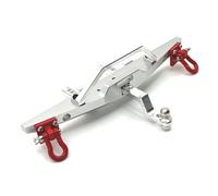 QAWRYV RC Bumper Accessories Compatible With MN For MN82 LC79 1/12 Remote Control Car Modification Upgrade Parts Accessories Metal Front Bumper Guard(Silver)