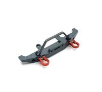 QAWRYV RC Bumper Accessories Compatible With WPL C14 C24 1/16 Remote Control Car Upgrade Modification Accessories Parts Metal Front Collision Bumper(Gray)