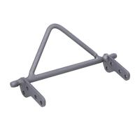 QAWRYV RC Bumper Accessories For Lcg For Vanquish F10 VS4-10 For Phoenix 1/10 Titanium Alloy Front Bumper Bull Bars RC Crawler Chassis Hand Welding Parts(Type A)