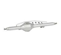 QAWRYV RC Car Axle For Axial For Wraith 90018 RR10 Bomber For Capra 1.9UTB SMT10 1/10 RC Car Crawler Roll Cage DIY Aluminum Diamond Axle Set Upgrades Parts(Silver,Rear)