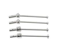 QAWRYV RC Car Drive Shafts For Arrma For Infraction For Typhon 6S 1/7 Front Rear Wheel Hub CVD For Universal Joint RC Car Upgraded Repairs Parts(Silver)