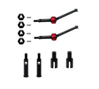 QAWRYV RC Car Drive Shafts For Wltoys For Losi Micro-B 244016 1/24 Differential Cup Wheel Coupling Drive Shaft Kit RC Car Upgrade Repairs Parts