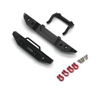 QAWRYV RC Car Parts For FMS For Fire For Eazyrc For Thunder 1/18 Metal Front And Rear Bars Remote Control Car Parts Accessories Upgrades And Replacements(Black)