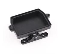 QAWRYV RC Car Parts For Traxxas For X-MAXX 6S 8S 1/6 For XRT 8S 1/5 Metal Device Receiver Box Wire Cover 7724 RC Car Accessories Upgrade Replacement Use(Black)