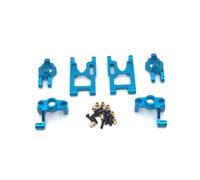 QAWRYV RC Car Parts For WLtoys 12427 12428 12423 FY Metal Steering Cup For Swing Arm C For Seat Parts Set Control Car Parts And Accessories Replacement(Blue)