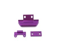 QAWRYV RC Car Parts For Wltoys 144010 144001 144002 1/12 124017 124019 1/14 Metal Front Bumper RC Car Parts Accessories Upgrades And Replacements Use(Purple)