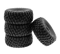 QAWRYV RC Car Tires Wheels Compatible With ARRMA For Mojave For TRAXS For UDR For Yikong DF7 4Pcs 138Mm 1/7 RC Car For Desert Short Course Truck Tire 17Mm Wheel Hex(Black)