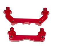 QAWRYV RC Car Upgrade Parts For MJX For Hyper Go 14210 14209 H14BM Metal Front And Rear Shell Pillars Body Pillars Remote Control Car Aluminum Upgrade Parts(Red)