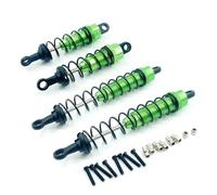 QAWRYV RC Car Upgrade Parts For Wltoys 12428 12429 12423 For FY01/02/03/04/05 1/12 Front Rear Shock Absorber Upgrade Parts RC Car Crawler Short Course Truck(Green)