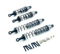QAWRYV RC Car Upgrade Parts For Wltoys 12428 12429 12423 For FY01/02/03/04/05 1/12 Front Rear Shock Absorber Upgrade Parts RC Car Crawler Short Course Truck(Grey)