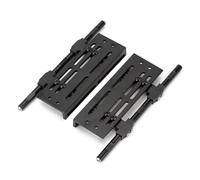 QAWRYV RC Frame Parts For Axial For SCX10 1/10 2Pcs Metal Adjustable Pedal Side Step Board RC Crawler Parts Accessories Upgrades Replacement And Repair