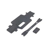 QAWRYV RC Frame Parts For Wltoys 284131 K979 K989 K999 1/28 Carbon Fiber Bottom Plate Second Layer Board RC Car Remote Control Parts Replacement