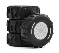 QAWRYV RC Models Components For Arrma For Mojave For Grom 1/16 4pcs 72mm Short Course Truck Sand Tire RC Car Upgrade Parts Repair Accessories(White,B)