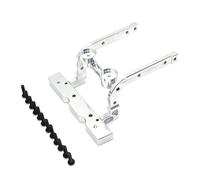 QAWRYV RC Models Components For Mjx For Hyper Go H12Y + 1/12 Metal Front Bumper RC Crawler Car Upgrade Parts Repair Modified Accessories(Silver)