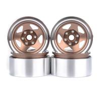 QAWRYV RC Modifications Spare Compatible With 1/10 1/8 RC Model Car Crawler Upgrade Parts PYFORE 1.9In Wheel Hub Tires 56×30mm 12mm Hexagonal Connector