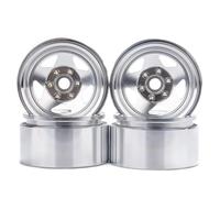 QAWRYV RC Modifications Spare Compatible With 1/10 1/8 RC Model Car Crawler Upgrade Parts PYFORE 1.9In Wheel Hub Tires 56×30mm 12mm Hexagonal Connector
