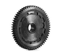 QAWRYV RC Modifications Spare Compatible With ARRMA For Gorgon 4X2 ARA311100 1/10 RC Car Upgrade Parts Medium Carbon Steel Spur Gear 61T M0.8 32P