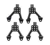 QAWRYV RC Modifications Spare Compatible With Axial For SCX10 II 90046 90047 1/10 RC Crawler Car Upgrade Parts Aluminum Front Rear Shock Tower Mount 4pcs