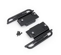 QAWRYV RC Modifications Spare Compatible With Axial For SCX24 For Deadbolt For Wrangler For Gladiator For Bronco 1/24 RC Car Parts Metal Alloy Sliders Side Pedal