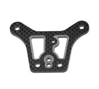 QAWRYV RC Modifications Spare Compatible With Kyosho MP11 RC Car Upgrade Parts Carbon Fiber Pattern Front Shock Tower Plate IF729 TO-213-MP11