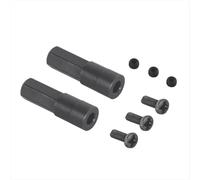 QAWRYV RC Modifications Spare Compatible With LDRC Y34A LD1297 LD1299 RC Car Upgrade Parts Replacement Accessories 2pcs Metal Axle Shaft Hex Adapters