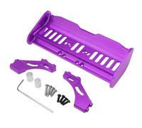 QAWRYV RC Modifications Spare Compatible With MJX For Hyper Go M162 163 16207 16208 16209 16210 H16 1/16 RC Car Upgrade Parts Metal Upgraded Tail Wing(Purple)