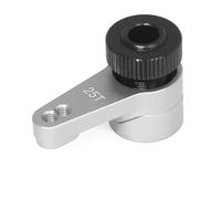 QAWRYV RC Modifications Spare For Axial For Capra UTB10 1.9 For UTB 1/10 Metal 25T Servo Arm Servo Saver Set RC Crawler Car Upgrade Parts Accessories(Silver)