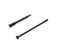 QAWRYV RC Modifications Spare For Losi Promoto-MX 1/4 Metal Steel Front And Rear Wheel Fixed Axle Kit Motorcycle Upgrade Parts Accessories