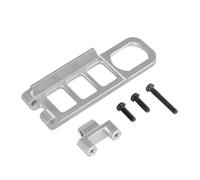 QAWRYV RC Modifications Spare For MJX For Hyper Go 16207 16208/09/10 H16 H16BM H16PLH16V3 M162 M163 Metal Battery Buckle Parts RC Car Accessories(Silver)