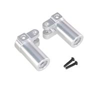 QAWRYV RC Modifications Spare For MN For MN128 MN86 G500 1/12 Metal Rear Axle Rear Cup Remote Control Crawler Car Upgrade Parts And Accessories(Silver)