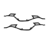 QAWRYV RC Modifications Spare For SCX10 II For Element For Enduro Trail 1/10 1 Pair Carbon Fiber For LCG For Chassis Girder Rail Side Kit RC Crawler Truck Upgrade Parts