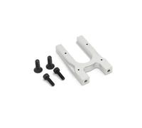 QAWRYV RC Parts For Arrma For Kraton For Outcast For Typhon For Infraction For Limitless For Mojave 6S For BLX 1/7 1/8 Metal Center Differential Mount Parts(Silver)