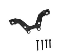QAWRYV RC Parts For Arrma For Typhon For Grom Mega 380 1/18 7075 Aluminum Alloy Front Damper Plate Shock Absorber Bracket RC Repairs Parts(Black)