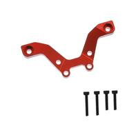 QAWRYV RC Parts For Arrma For Typhon For Grom Mega 380 1/18 Aluminum Alloy Front Damper Plate Shock Absorber Bracket RC Car Upgrades Parts(Red)