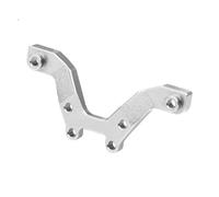 QAWRYV RC Parts For Arrma For Typhon For Grom Mega GPM 7075 380 1/14 Alloy Front Damper Plate RC Model Car Upgrades Replacements Repairs Parts(Silver)