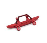 QAWRYV RC Parts For MN For MN98 D90 D91 D96 99S 1/12 Metal Front Bumper Remote Control Car Upgrade Modification Replacements Parts(Red)