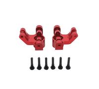 QAWRYV RC Steering Cup For UD GR M16 1/16 Metal Front Steering Cup Rc Car Truck For Buggy Tracked Vehicles Parts And Accessories Upgrade Replacement And Use(Red)