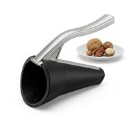 QAWSAF Nutcracker, nutcracker, walnut, walnut cracker, metal nutcracker, tool kitchen, nutcracker, multifunctional for walnuts hazelnuts, very strong, robust, with container for catching the shells
