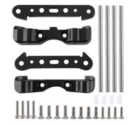 QAWSED For Arrma 1/5 For Kraton 8S For Outcast 8S RC Car Upgrade Parts Metal Front And Rear Suspension Arm Code With Pin RC Spare Parts RC Car Accessories(Black)