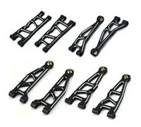 QAWSED For ARRMA For Kraton 1/16 RC Upper Lower Arms Kit | RC Car Upgrade Parts Metal Front Rear Upper Lower Arms Suspension RC car Components