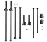 QAWSED For ARRMA For Kraton V4 V5 1/8 RC Center CVD Dog Bone Diff Cups | RC Car Parts Steel Front Rear Center CVD Dog Bone Ff Cup Drive Shaft Set RC car Components