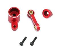 QAWSED For ARRMA For Mini For Kraton 3S 1/16 RC Servo Steering Link | RC Car Upgrade Parts Aluminum Servo Steering Link Steering Link RC car Components
