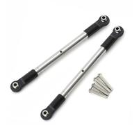 QAWSED For Traxxas For Maxx 2.0 1/10 RC Adjustable Steering Tie Rod | RC Car Parts Adjustable Front Steering Tie Rod Link 304 Stainless Steel 8997 RC car Components