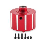QAWSED RC Accessories Compatible With Arrma For Kraton 8S For Outcast For BLX 1/5 RC Car Upgrade Parts Accessories Metal Diff Case Differential Housing(Red)