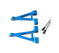 QAWSED RC Car Accessories Compatible With Mjx For Hyper For Go 14301 14302 Modified Accessories Upgraded Metal Rear Upper For Swing Arm 1/14 Remote Control Car(Blue)