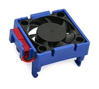QAWSED RC Car Accessories Compatible With TRAXXAS For Slash For Rally For Bandit For Stampede RC Car Upgrade Parts Accessories ESC Cooling Plastic Fan 3340(Blue)