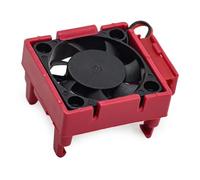 QAWSED RC Car Accessories Compatible With TRAXXAS For Slash For Rally For Bandit For Stampede RC Car Upgrade Parts Accessories ESC Cooling Plastic Fan 3340(Red)