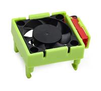 QAWSED RC Car Accessories Compatible With TRAXXAS For Slash For Rally For Bandit For Stampede RC Car Upgrade Parts Accessories ESC Cooling Plastic Fan 3340(Green)